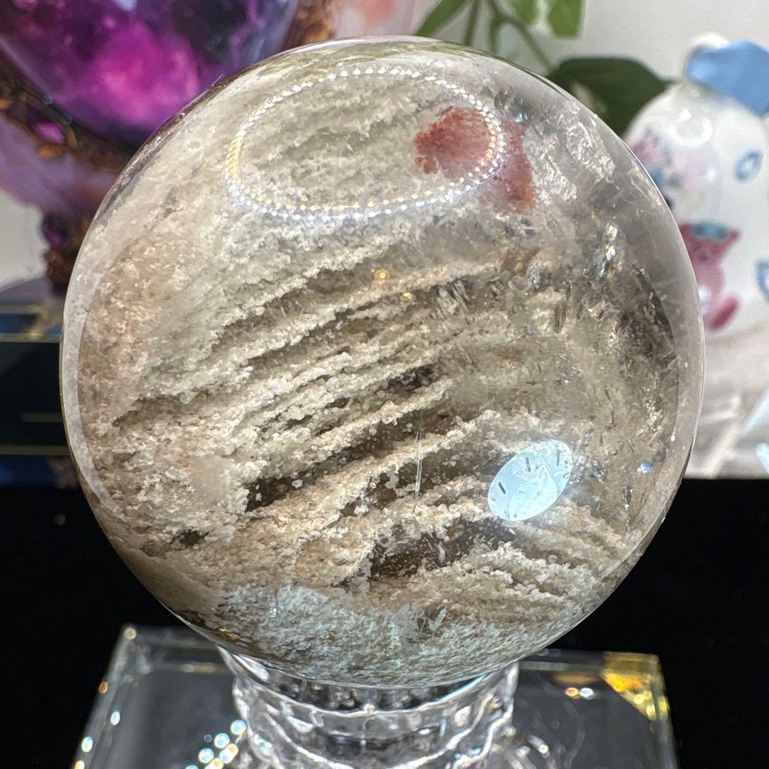 高品質 ホワイトガーデンスフィア♡♡No.2596