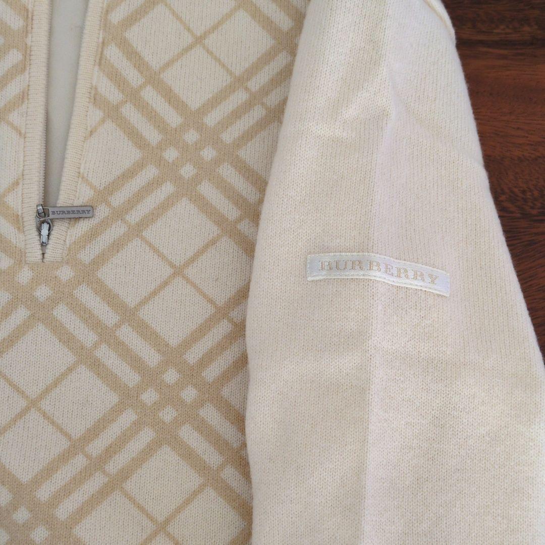 希少✨BURBERRY　GOLF　バーバリー　ニット　ハーフジップ　三陽商会