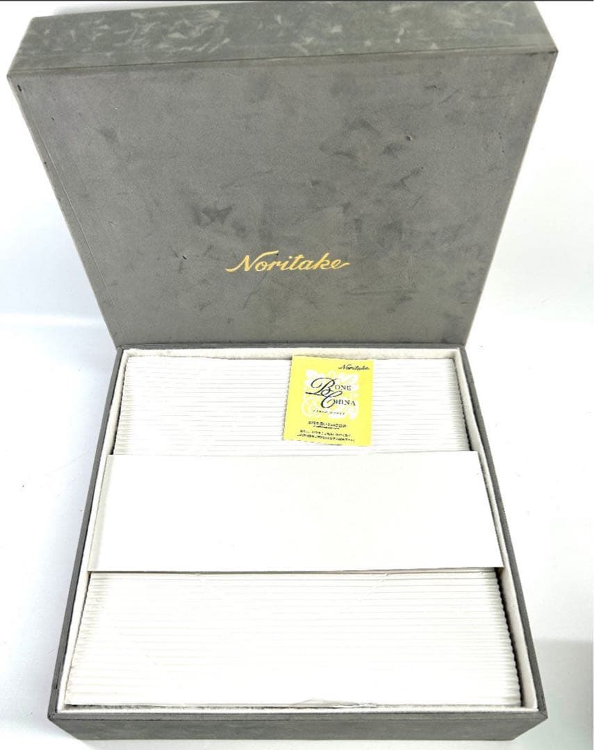 Noritake 四季彩舞曲4枚 100周年記念　金彩　ケース入り
