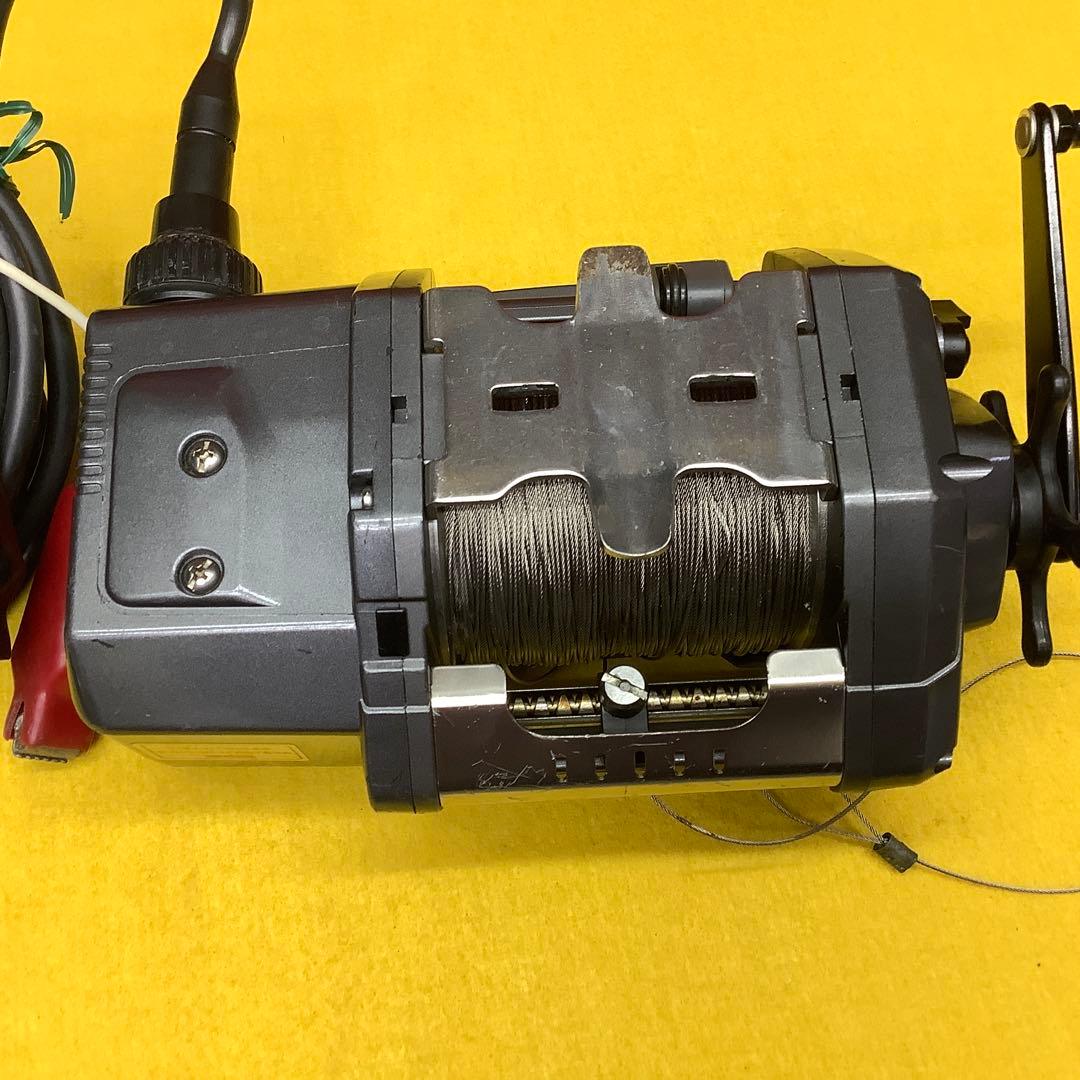 Daiwa 棚COM SSー80 電動リール 動作品 ワイヤー巻いてあります。