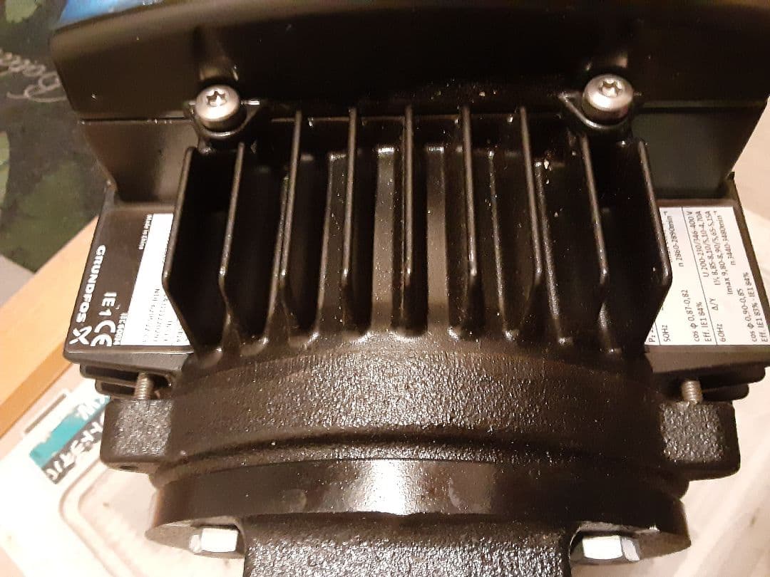 GRUNDFOS 工業用ポンプ 新品未使用 三相モーター付き 約17kg