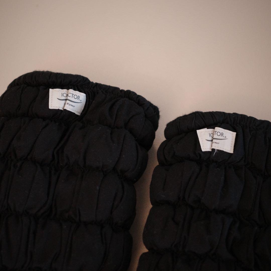 【美品】イオンドクター Ion doctorレッグウォーマー 黒