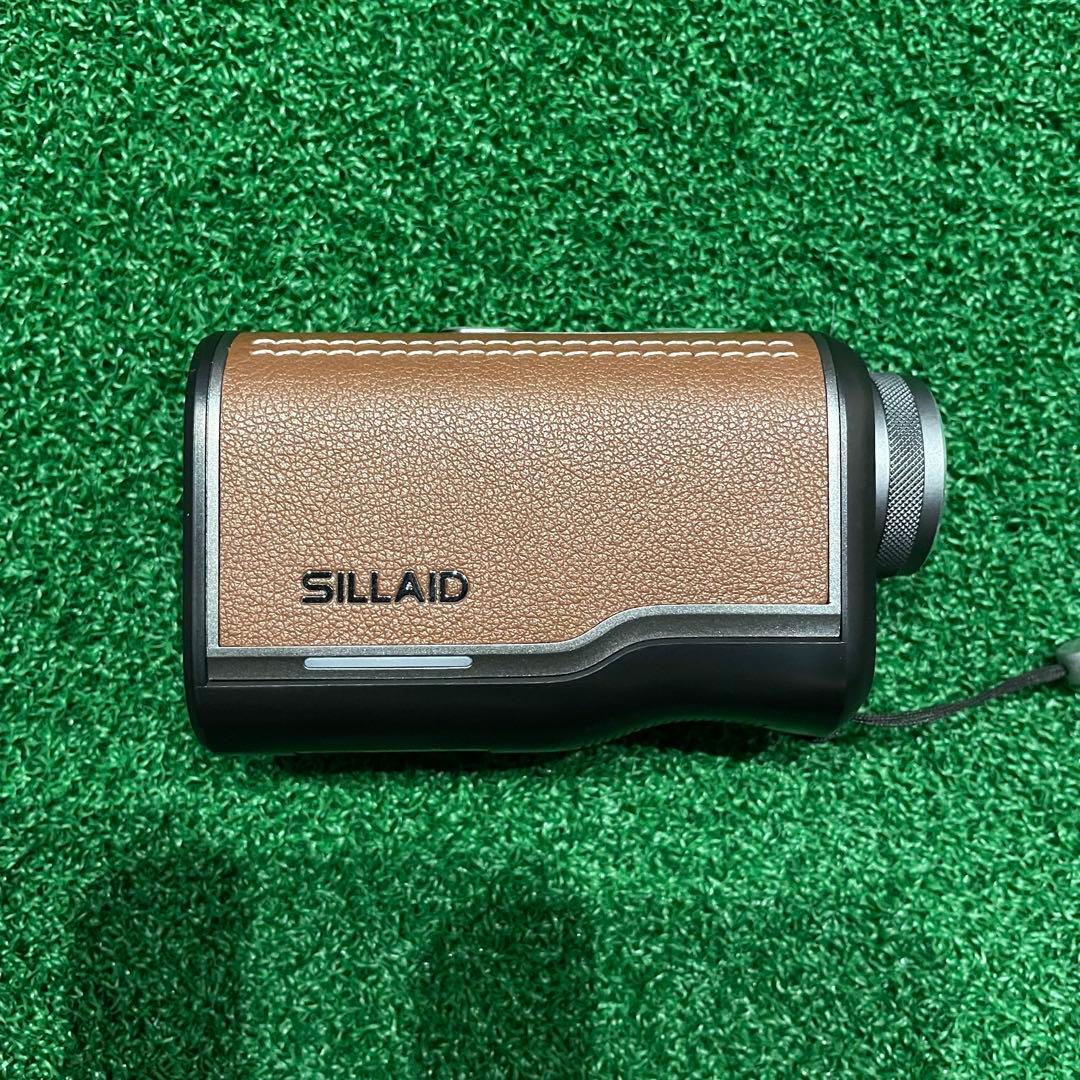 レーザー距離計　SILLAID VM1 LCD ブラウン　3点間距離測定　ゴルフ