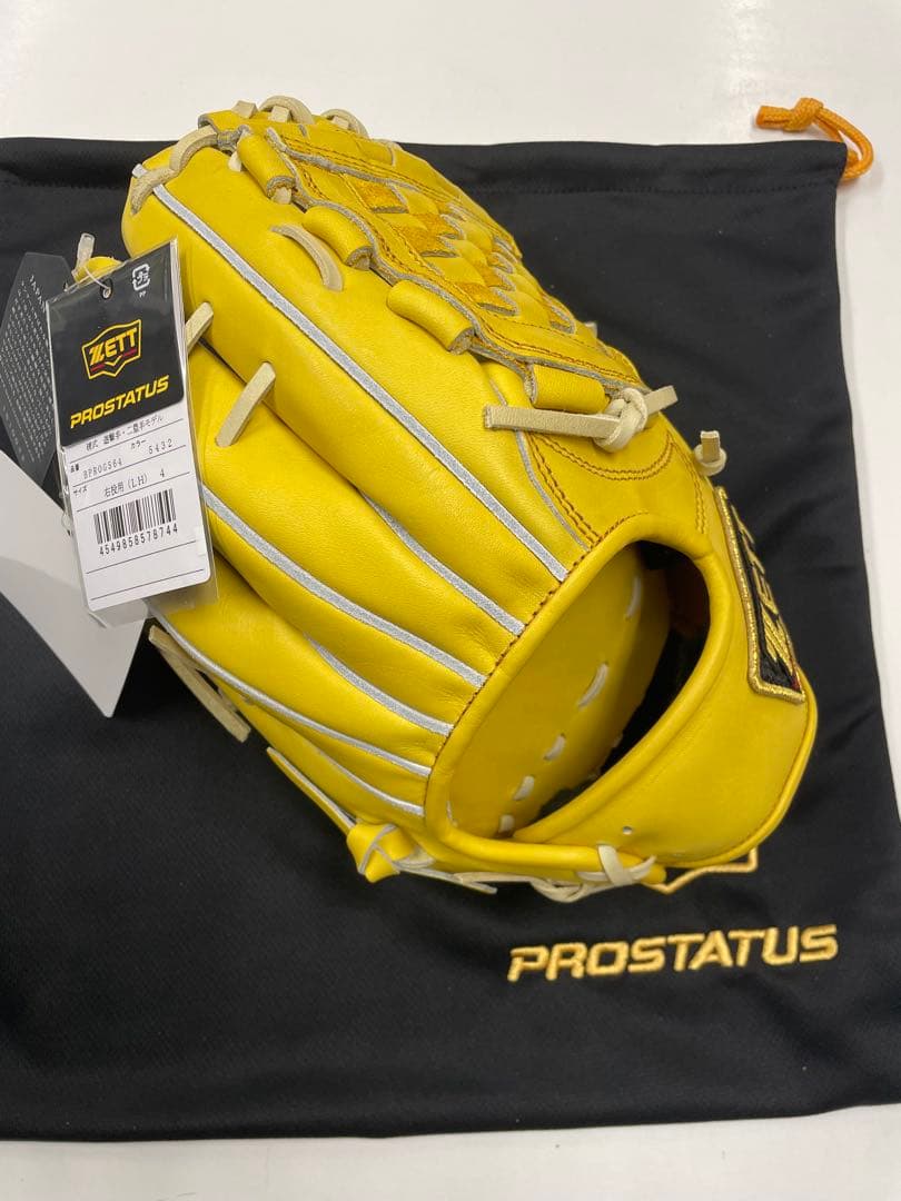 だ*ご様 新品 ゼット プロステ 硬式用グラブ 二塁手・遊撃手用(BPROG56