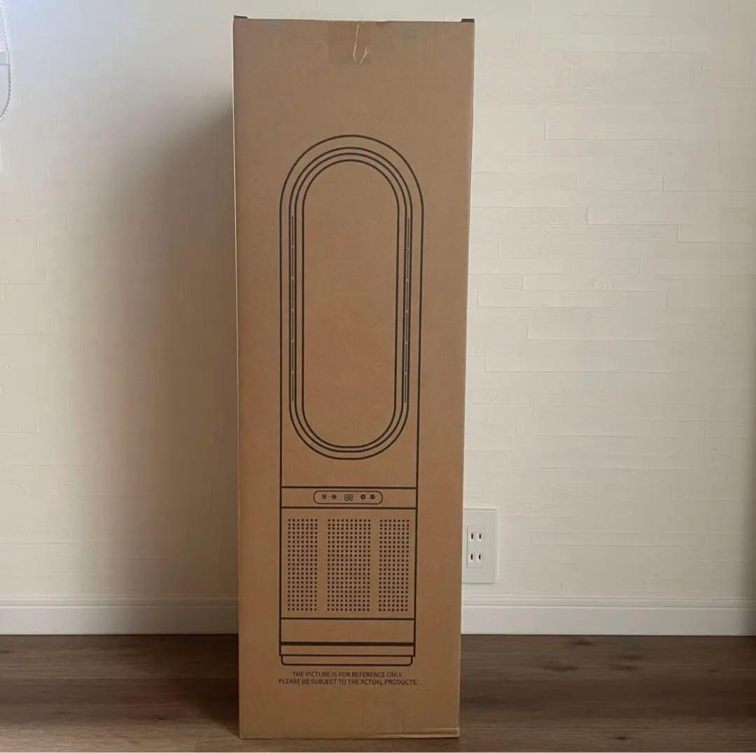 ❤️オールシーズン活躍❤️セラミックファンヒーター タワー型 冷房暖房 羽根なし