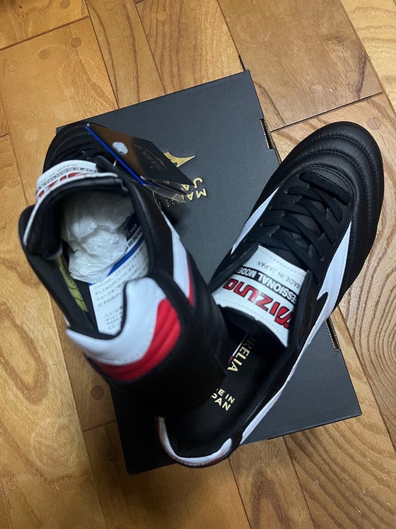 新品　旧品番　特価　ミズノ　モレリア 2 JAPAN 折り返しタン　27cm