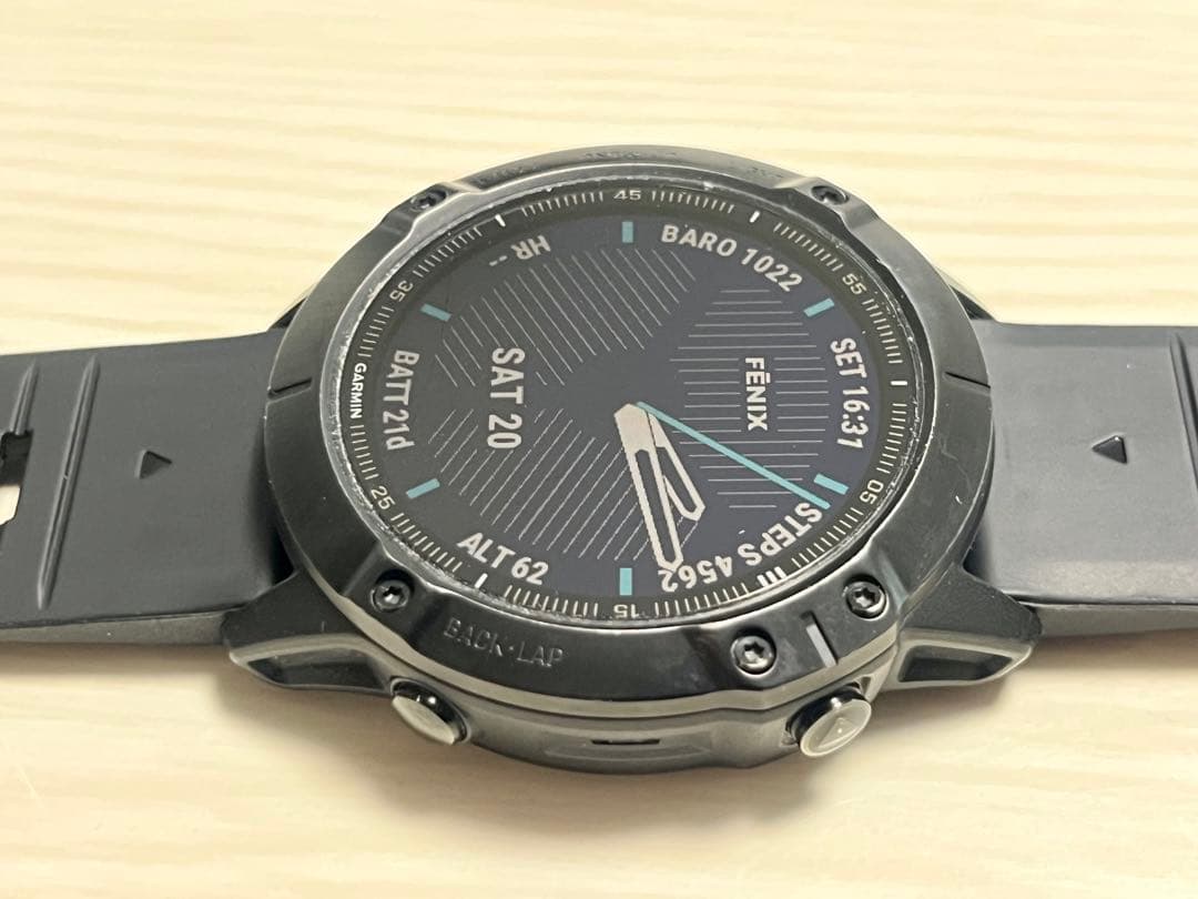 時計 GARMIN FENIX 6X Sapphire DLC