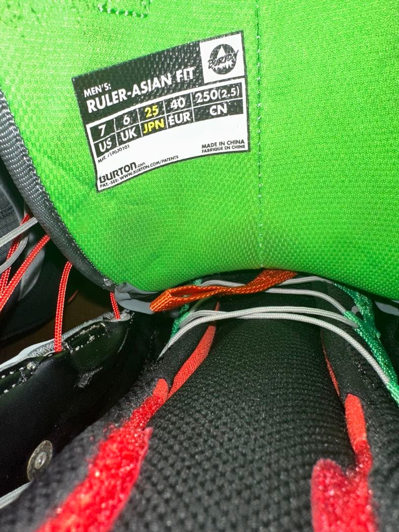 Burton RULER-ASIAN FIT スノーボードブーツ 7 US