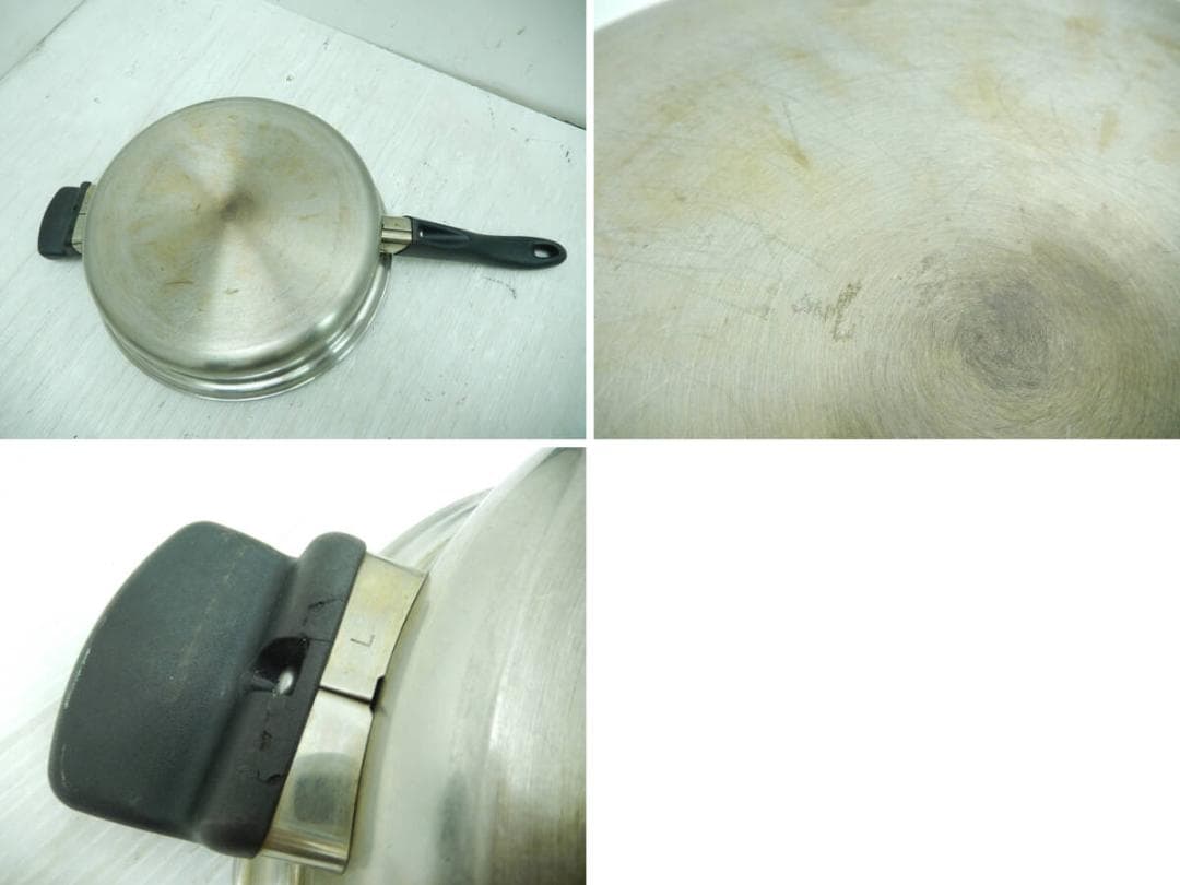 アムウェイ　Ａｍｗａｙ■クイーン■ウォック（フライ鍋）と片手鍋■２点　まとめて