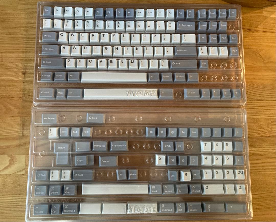 MODE Anthracite keycaps、キーキャップ