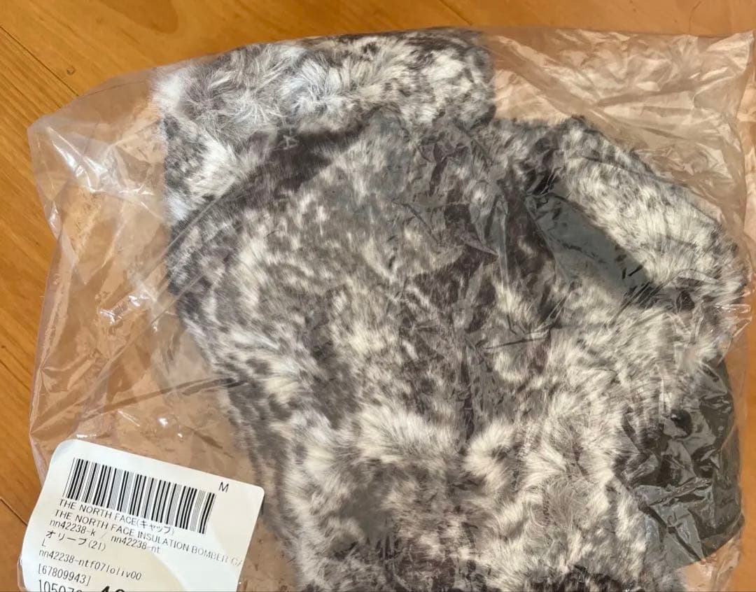 新品未使用品 ノースフェイス ボンバーキャップ Lサイズ NN42238