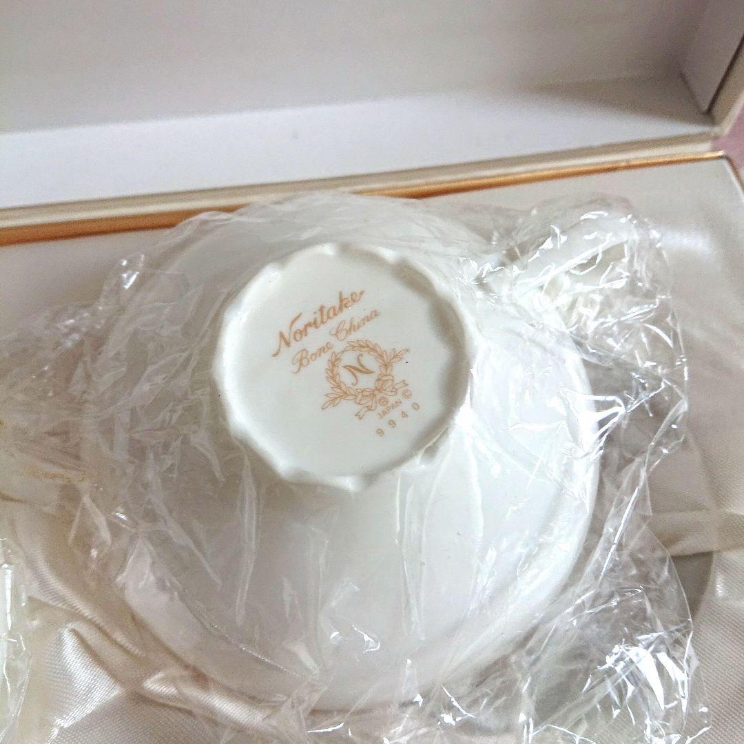 ノリタケ キューティーローズ カップ&ソーサー2客とスプーン5本 未使用品