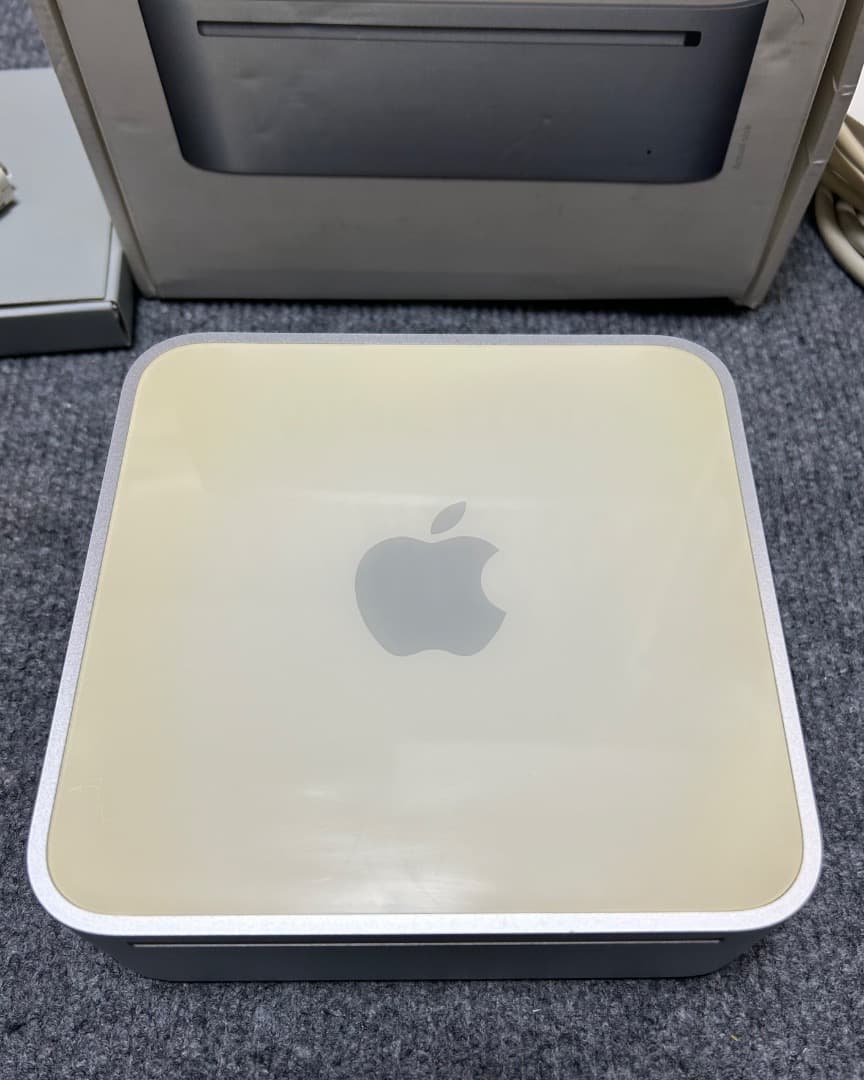 最終 Mac mini Mid 2005 G4 1.33Ghz 1Gb OS9