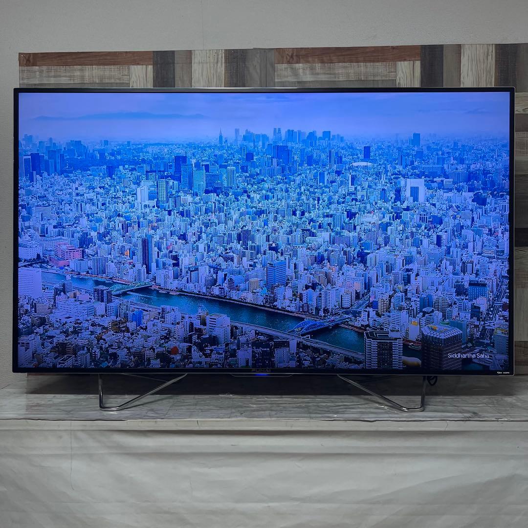 即日受渡❣️全国送料込フナイ65型3TB6チューナYouTube.Netflix