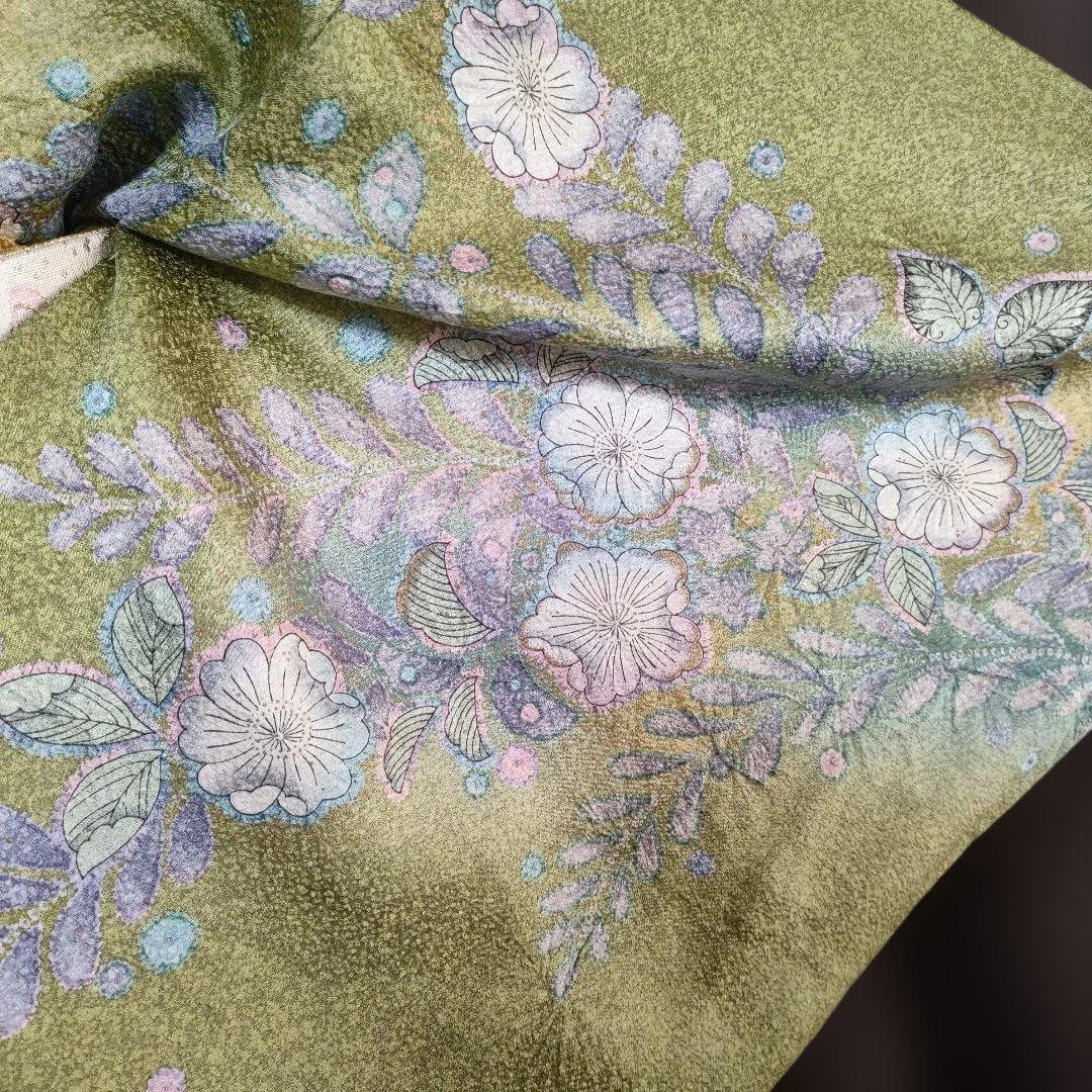 訪問着フルセット 辻が花柄