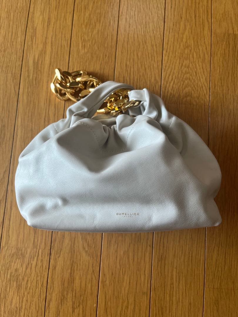 【DEMELLIER/デメリエー】 チェーンレザー バッグ