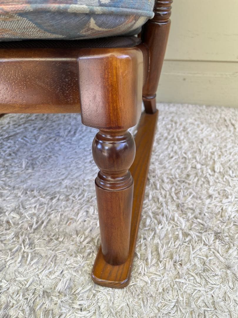 カリモク家具 コロニアル WC47ソファ 肘掛椅子 平織布張②