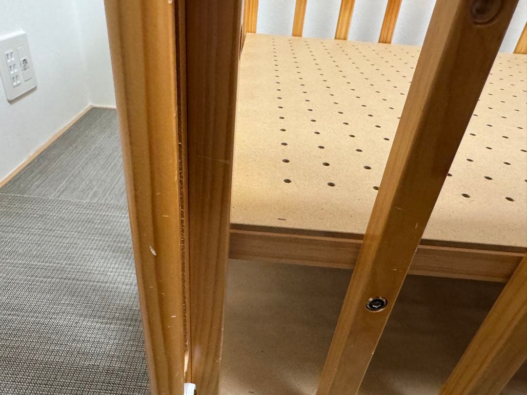 KATOJI　ベビーベッド　ナチュラル　カトージ　木製