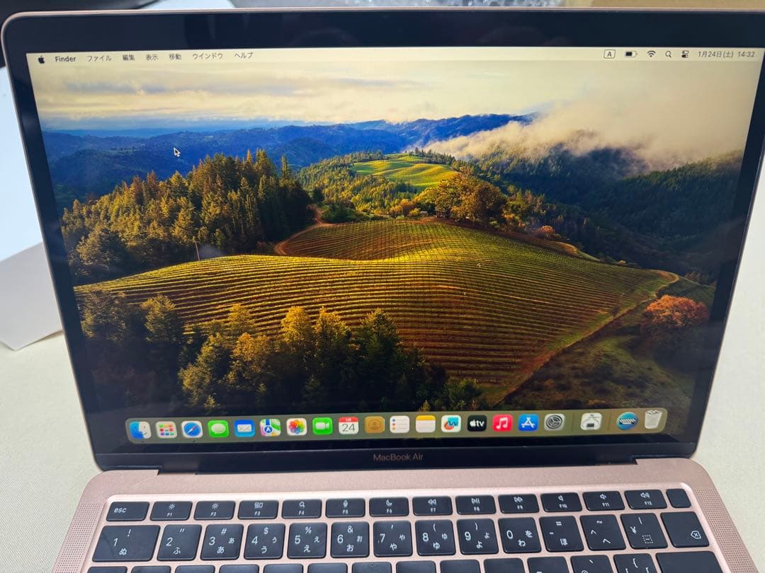 Apple MacBook Air M1 8GB 512GB ゴールド　訳あり