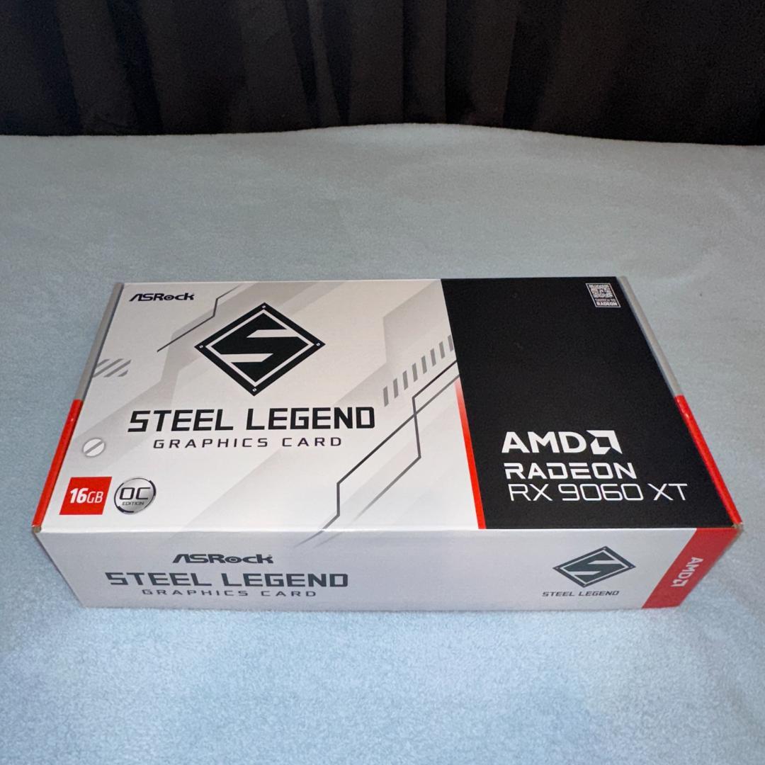 【美品】【保証】ASRock　RadeonRX9060XT16GB