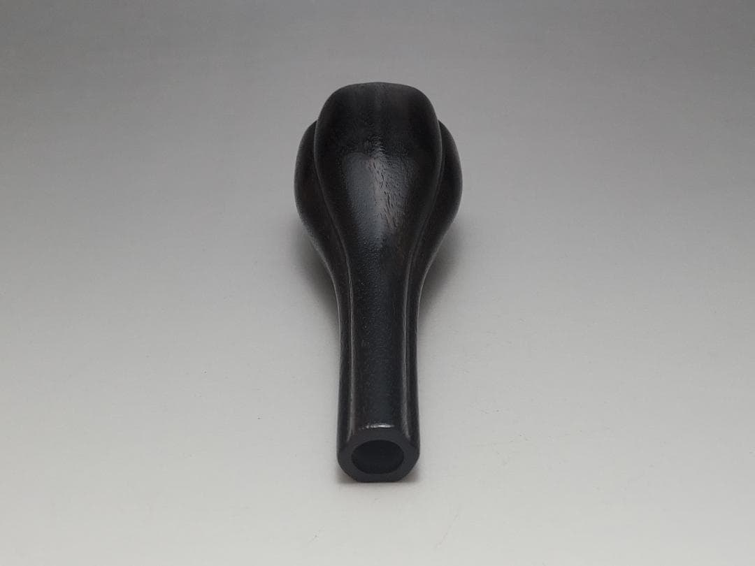 紫 檀造 一輪挿し 花瓶 明清時代 高さ約12cm