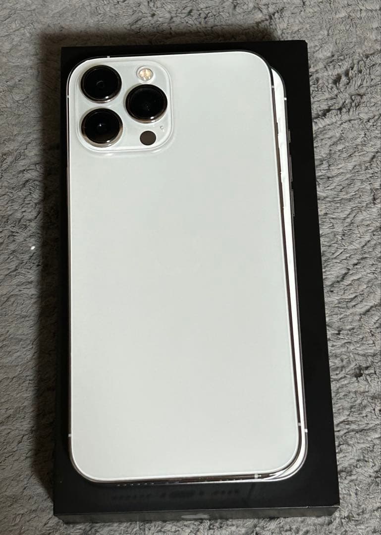 Apple iPhone 13 Pro Maxシルバー 付属品付き