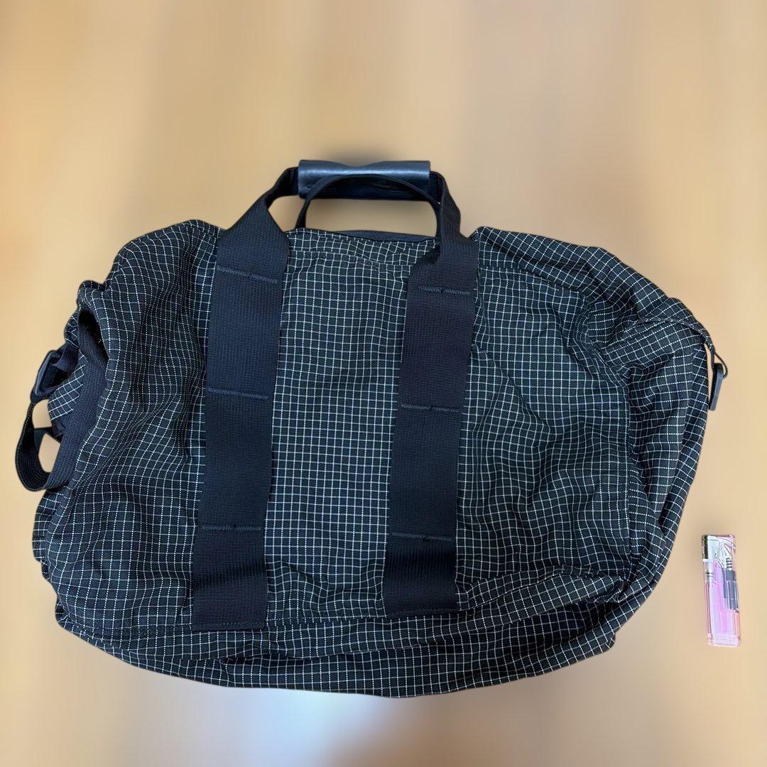 GREGORY ダッフルバッグ ブラックチェック