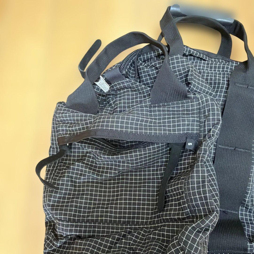 GREGORY ダッフルバッグ ブラックチェック