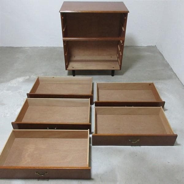 イギリス ビンテージ 家具 チェスト ドロアーズ 5段引き出し 英国 6029e