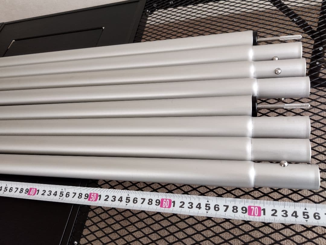 【2本＋ノーブランド2本セット】 ウイングポール280  peak