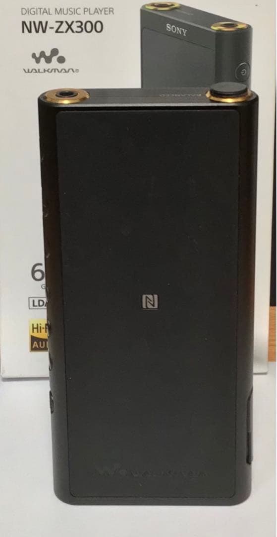 SONY NW-ZX300 　WALKMAN 64GB BLACK 　ケース付き