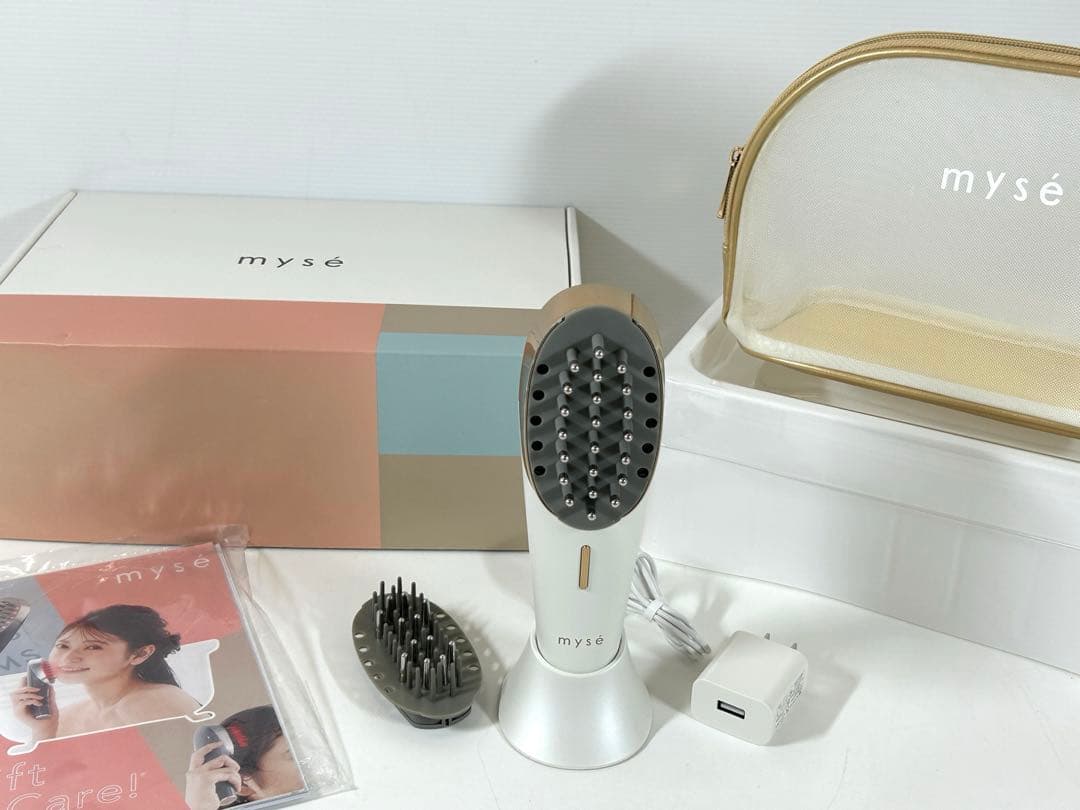 美品☆myse ミーゼ　スカルプリフトプラス　ポーチ付