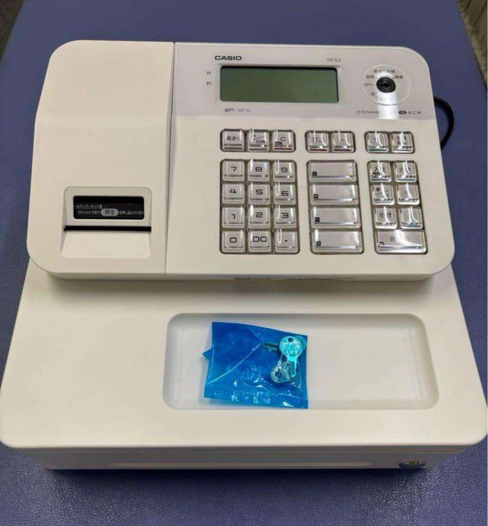 CASIO SR-G3-EX-WE 電子レジスター