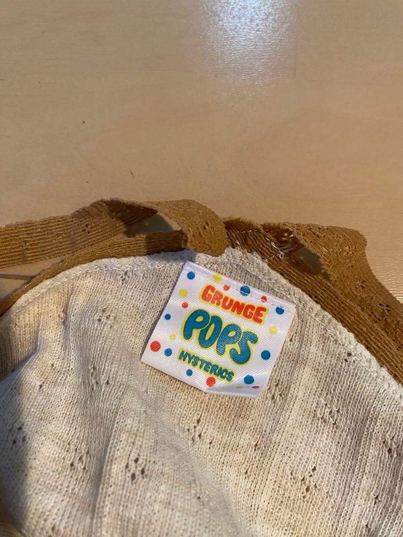 初期　ヒステリックグラマー '90 落書きウサギ　ドクロ　キャミソール　Y2