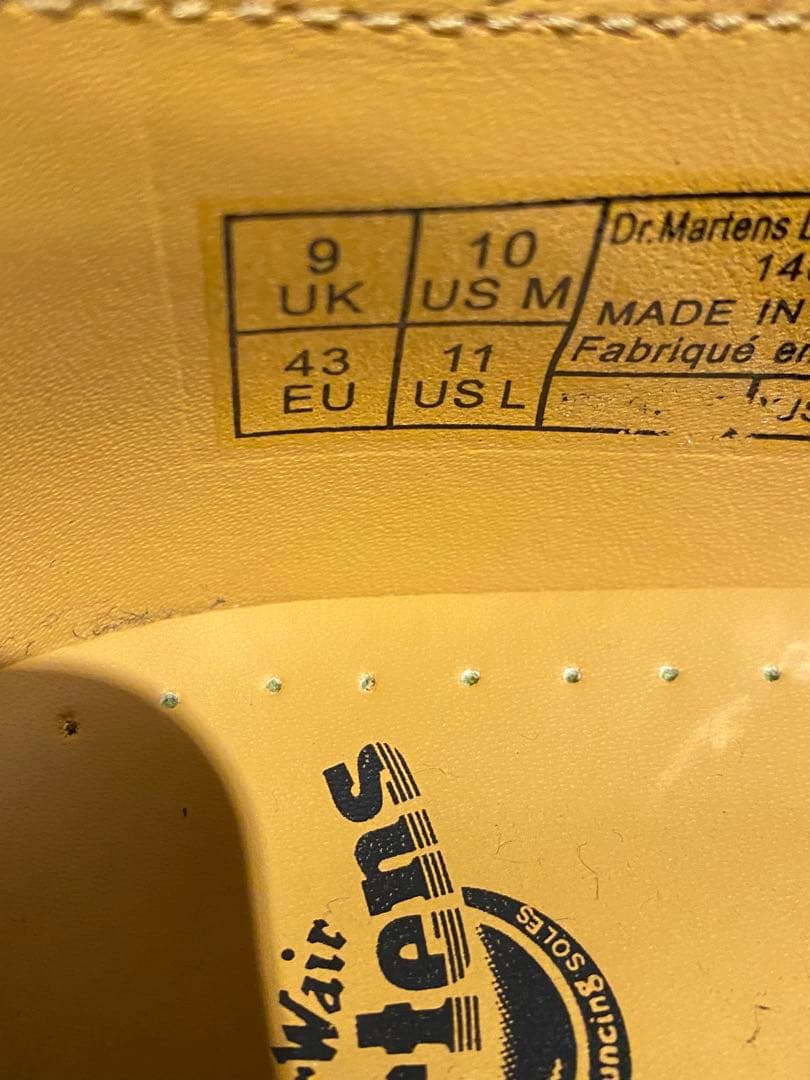 Dr. Martens 3ホールシューズ　UK9 28センチ