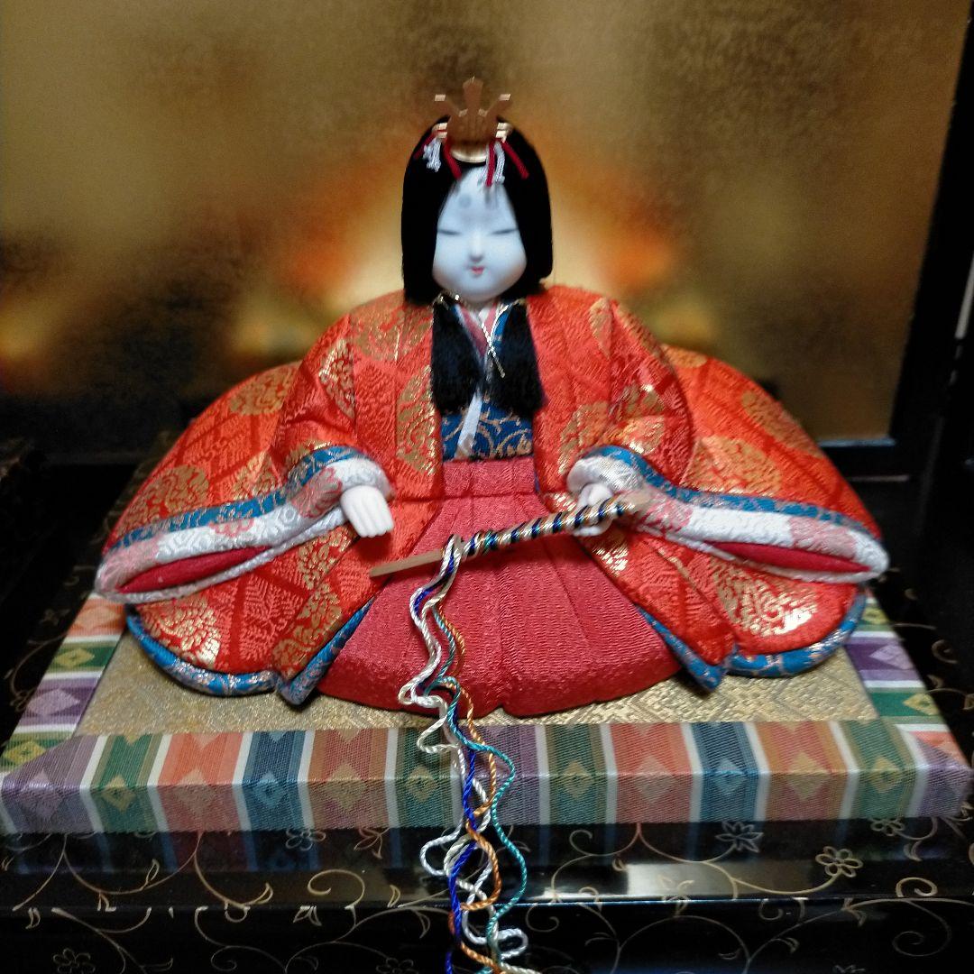 江戸木目込人形　九重雛　一秀作