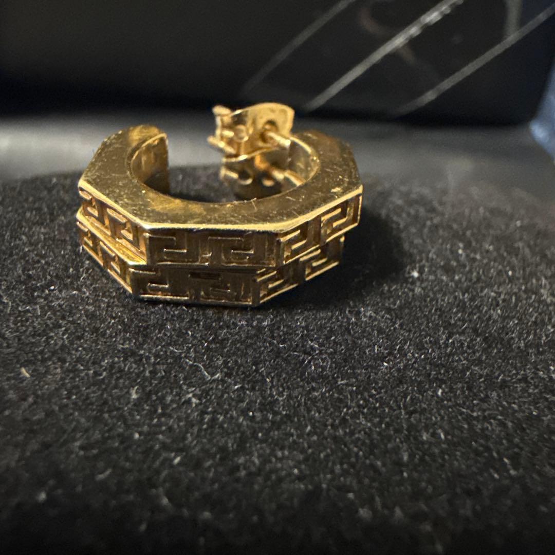 VERSACE グレカ 両耳ピアス 1008760ゴールド メンズ （ゴールド）
