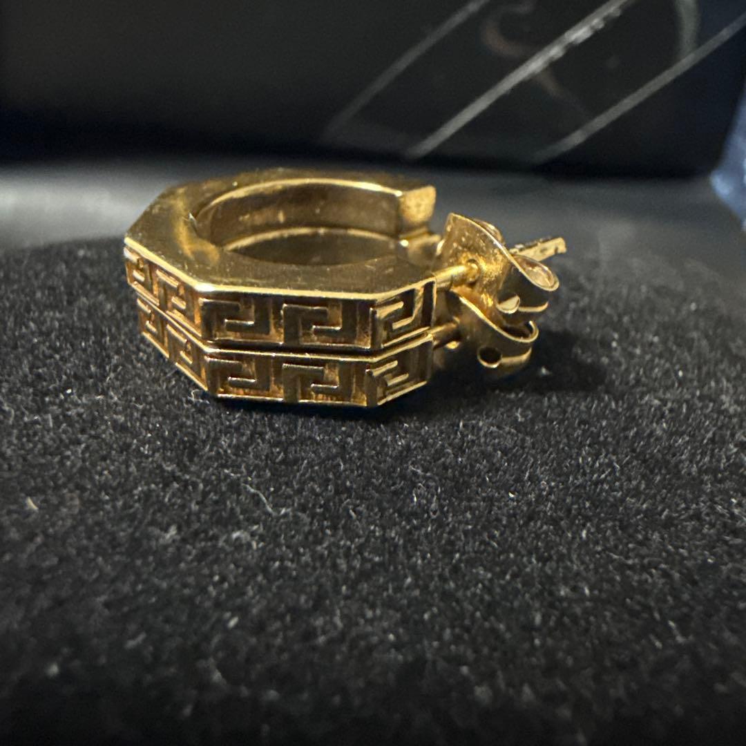 VERSACE グレカ 両耳ピアス 1008760ゴールド メンズ （ゴールド）