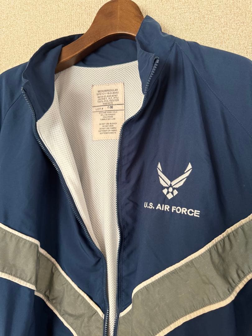 希少　美品　U.S. AIR FORCE ナイロンジャケット パンツ　セット
