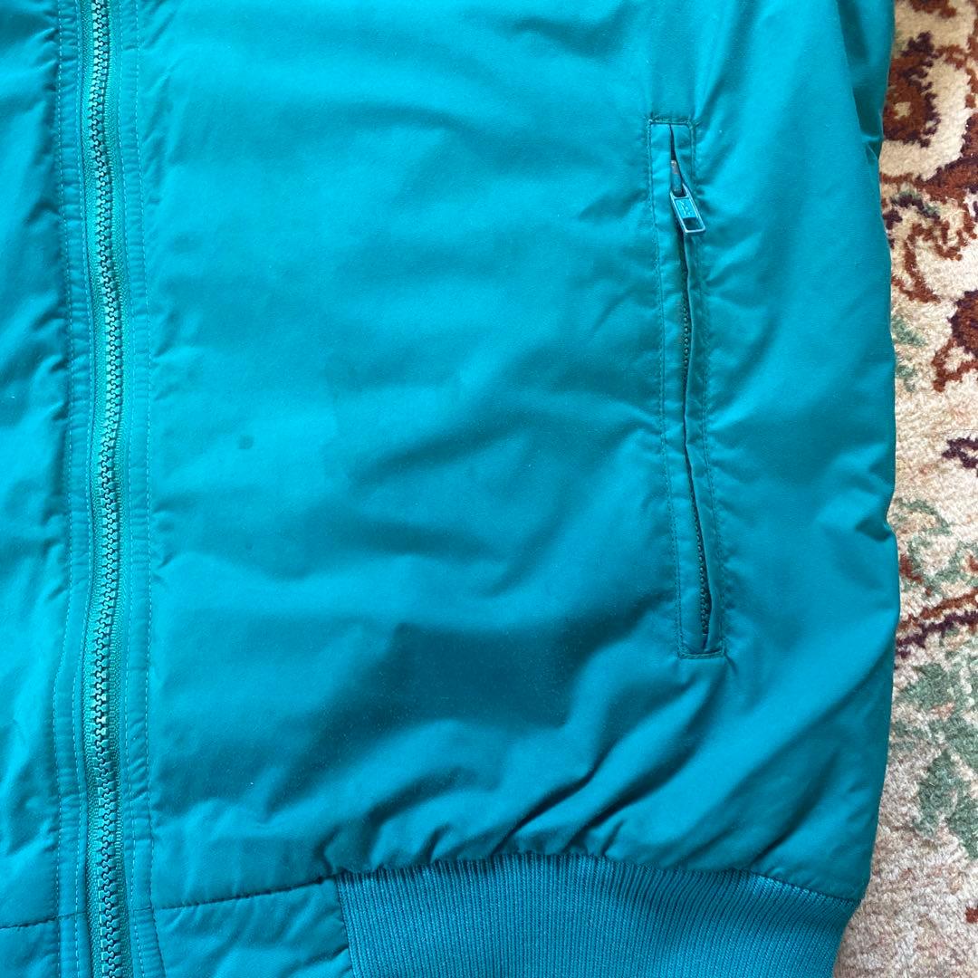 80s USA製 パタゴニア シェルドシンチラ ジャケット　ターコイズ　三角タグ