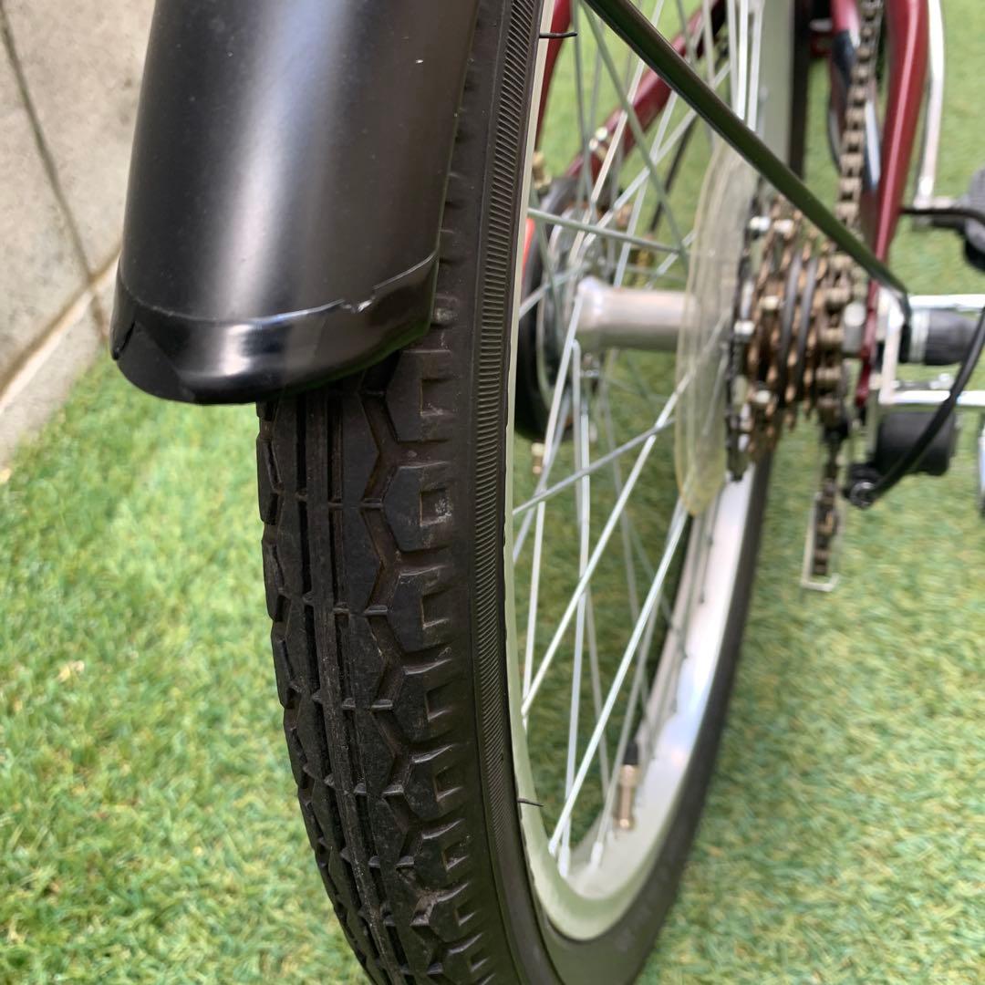 折りたたみ自転車 シマノ6段変速　20インチ　埼玉県