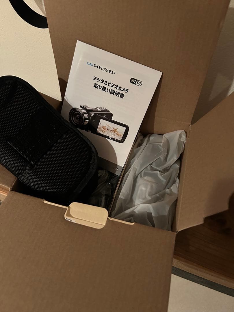 4Kビデオカメラ 4800万画素 Wi-Fi対応