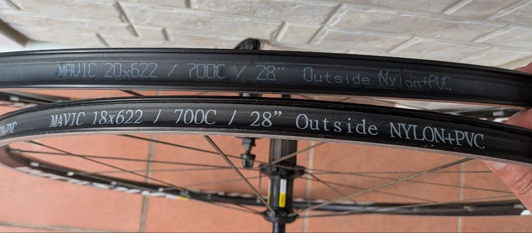 MAVIC Aksium Elite 前輪とakaium後輪セット