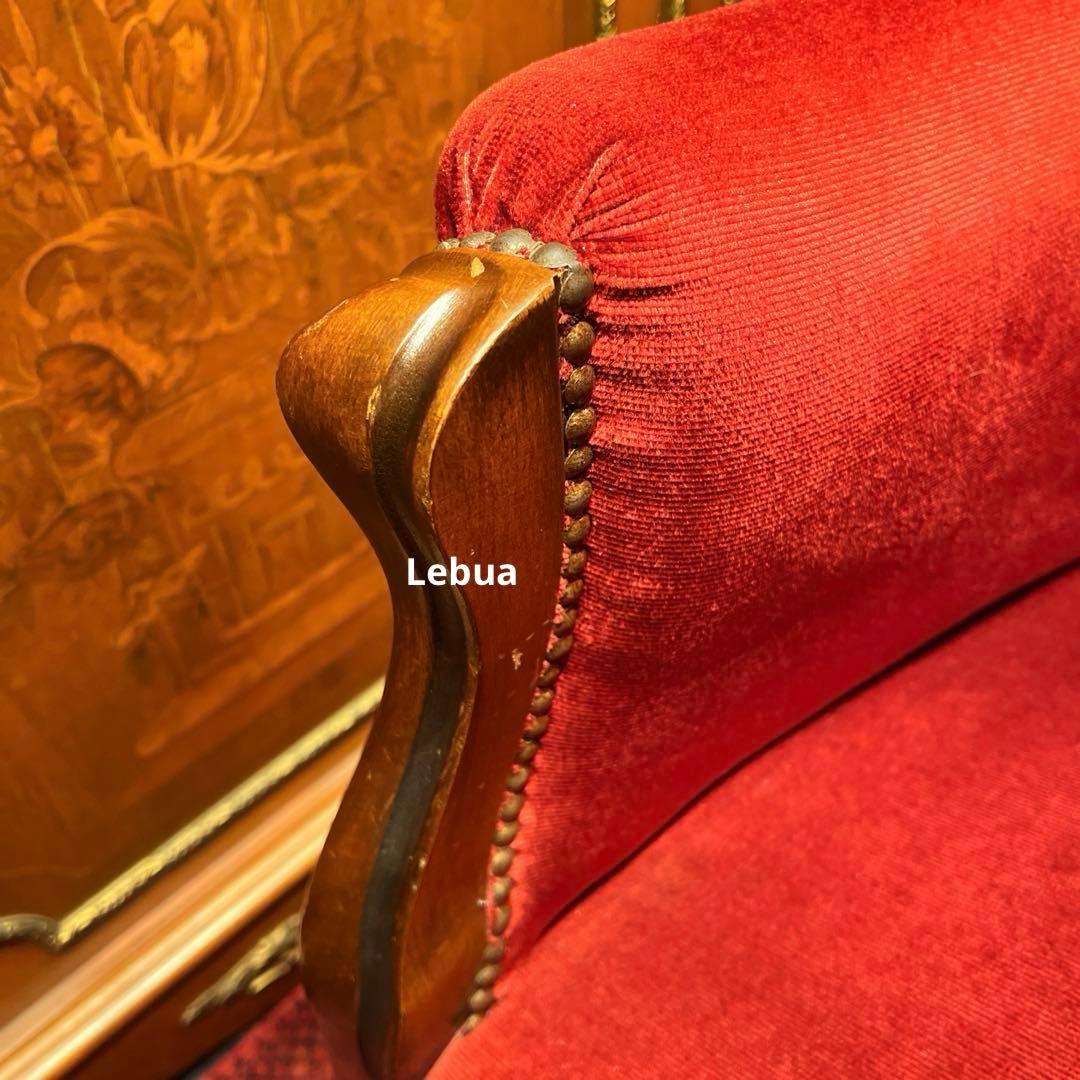 ラルフローレン・ブティック什器　ビクトリアンレッドチェア　ヴィンテージ