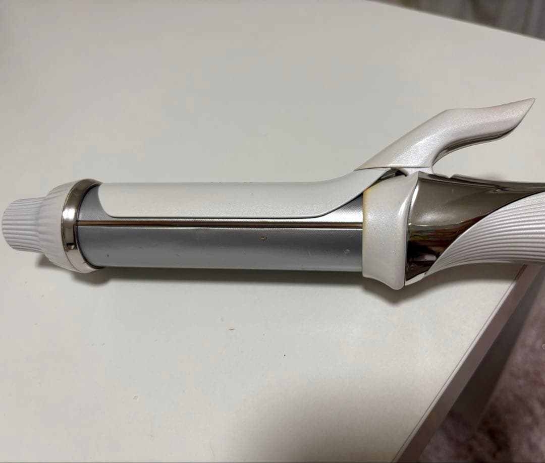 ホワイト カールヘアアイロン　32mm