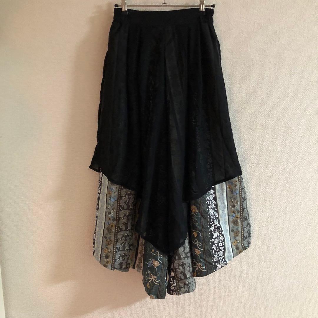 scolar スカラー　ガウチョパンツ　M