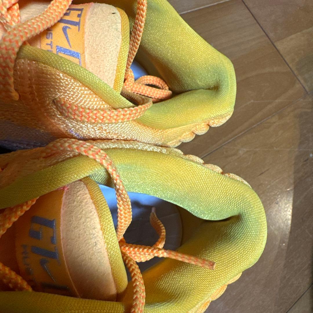 NIKE GT Hustle 03オレンジ バスケットボールシューズ