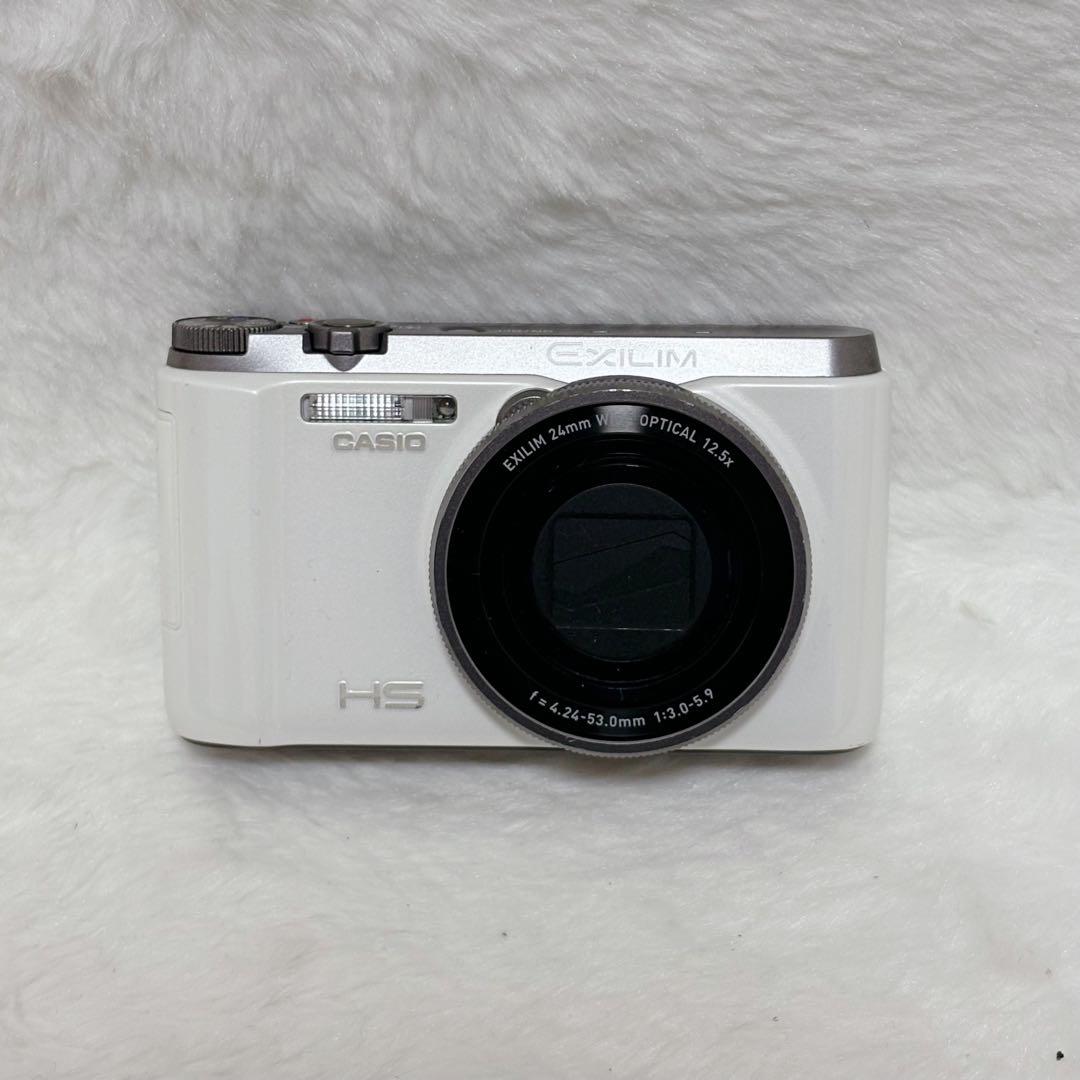 【極美品】CASIO EXILIM EX-ZR1100 ホワイト 動作品