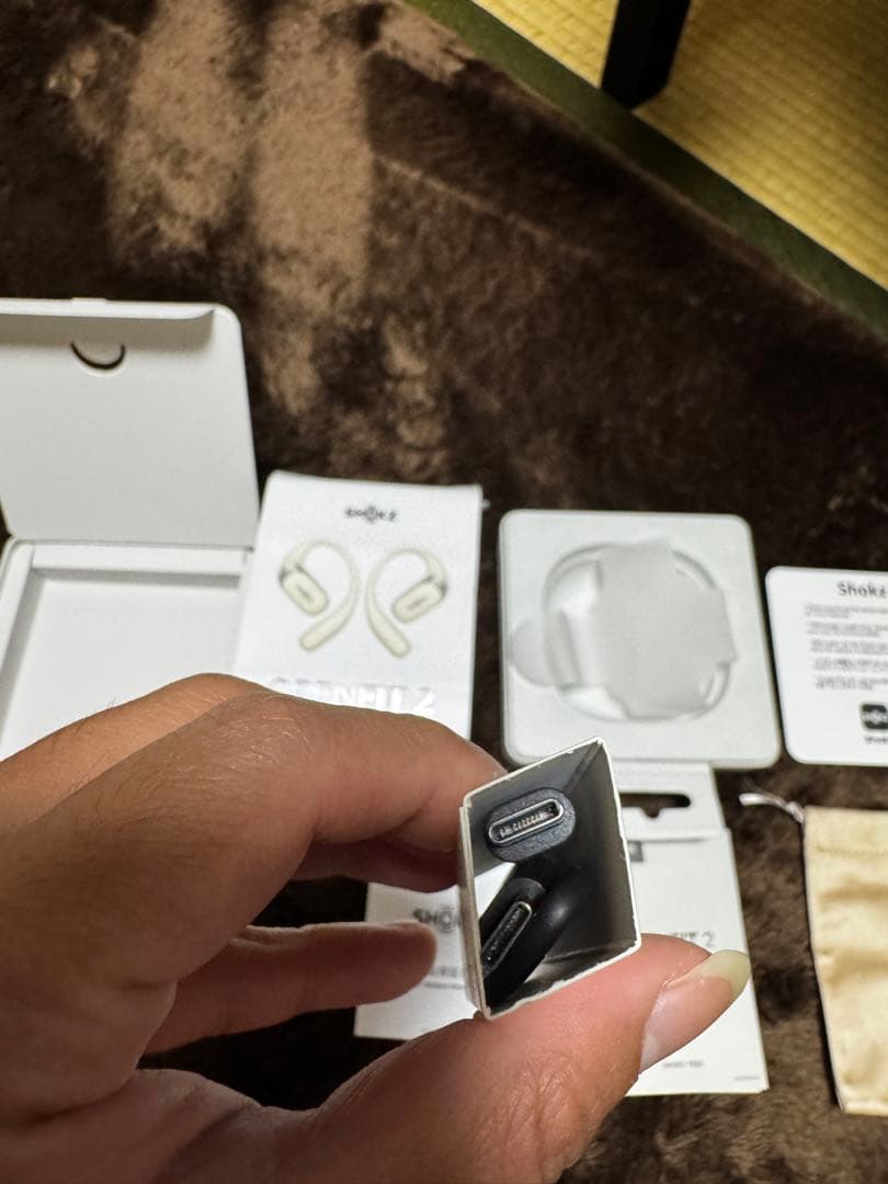わ*ん様 SHOKZ OPENFIT 2 ワイヤレスイヤホン