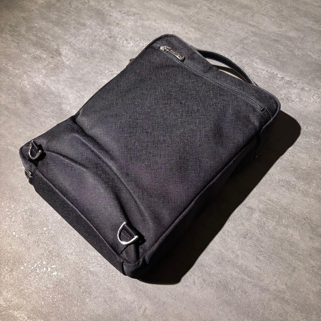 PELLE MORBIDA A4 ビジネスバッグ ブラック